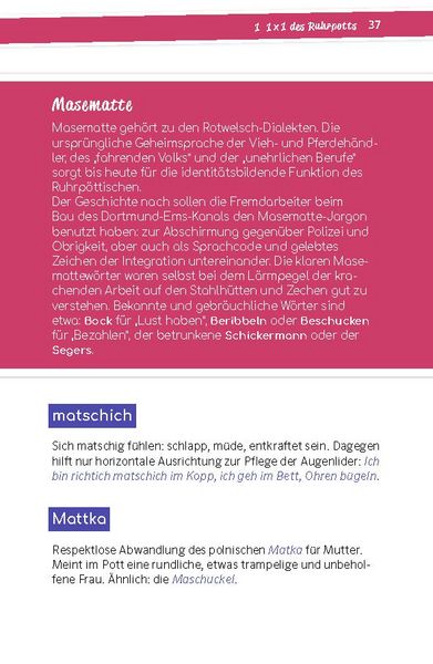 Produktbild: Langenscheidt So geht Mundart Ruhrpott