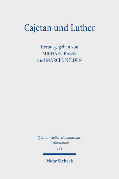 Produktbild: Cajetan und Luther