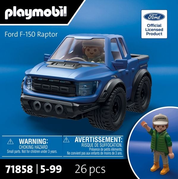 Produktbild: PLAYMOBIL 71858 PLAYMOBIL X Ford F-150 Raptor