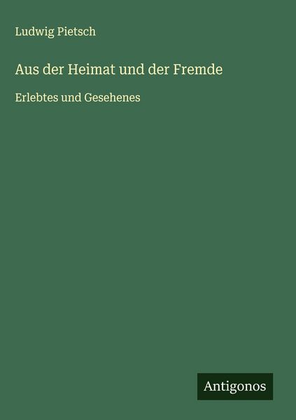 Produktbild: Aus der Heimat und der Fremde