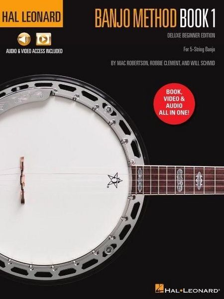Produktbild: Hal Leonard Banjo Method Book 1 - Deluxe Beginner Edition for 5-String Banjo with Audio & Video Access Included