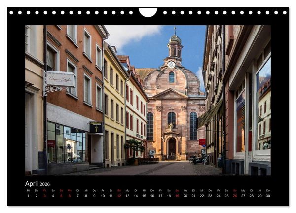 Produktbild: Heidelberg Views - Heidelberger Ansichten (Wandkalender 2026 DIN A4 quer), CALVENDO Monatskalender