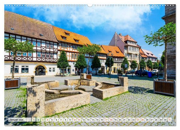 Produktbild: Bad Langensalza Impressionen (hochwertiger Premium Wandkalender 2026 DIN A2 quer), Kunstdruck in Hochglanz