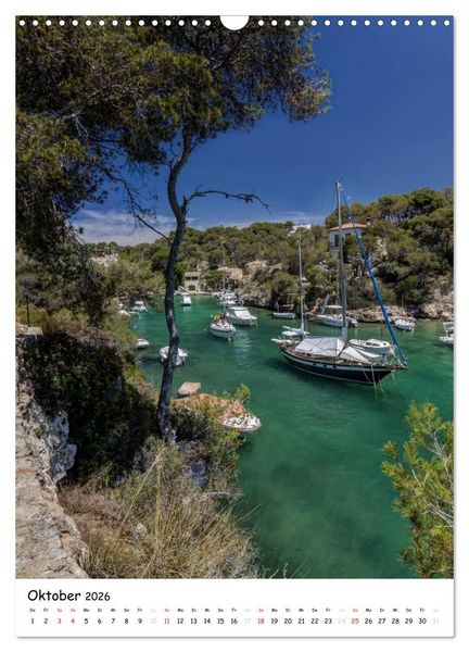 Produktbild: Mallorca - wild und romantisch (Wandkalender 2026 DIN A3 hoch), CALVENDO Monatskalender