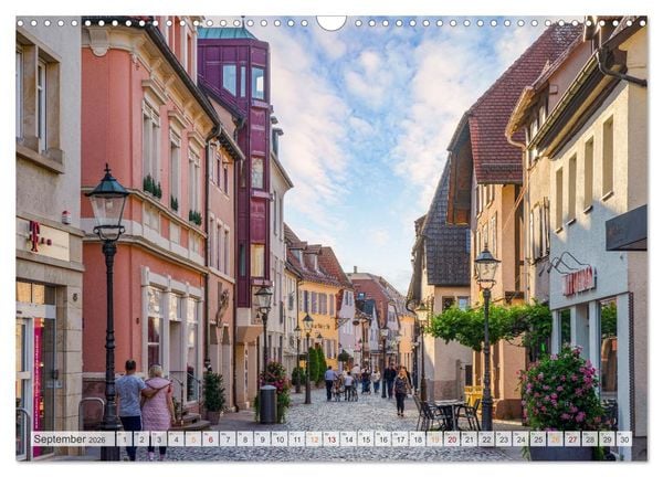 Produktbild: Ettlingen Impressionen (Wandkalender 2026 DIN A3 quer), CALVENDO Monatskalender