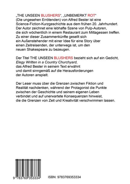 Produktbild: Unbemerkt Rot