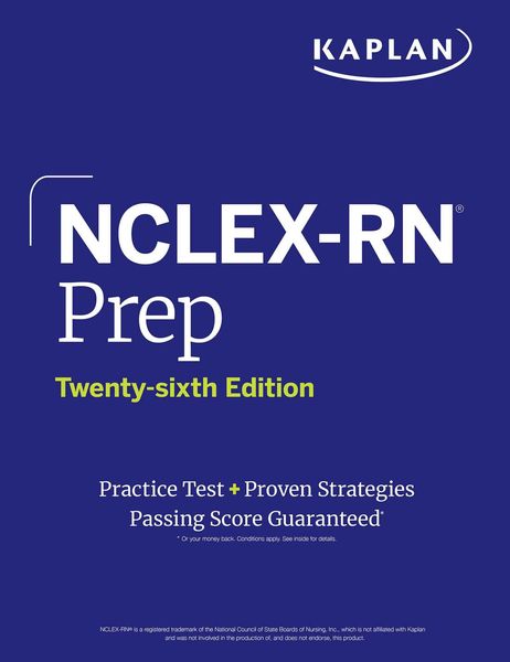 Produktbild: NCLEX-RN Prep, Twenty-sixth Edition (2026): Includes 1 Full Length Practice Test + Proven Strategies