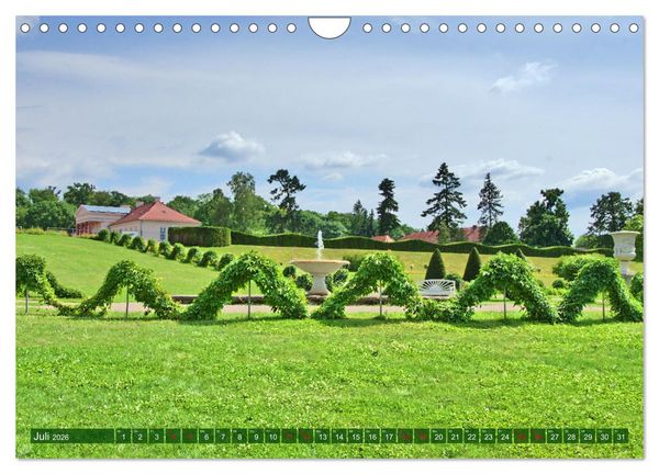 Produktbild: Schlossgarten Neustrelitz (Wandkalender 2026 DIN A4 quer), CALVENDO Monatskalender