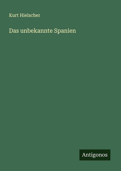 Produktbild: Das unbekannte Spanien