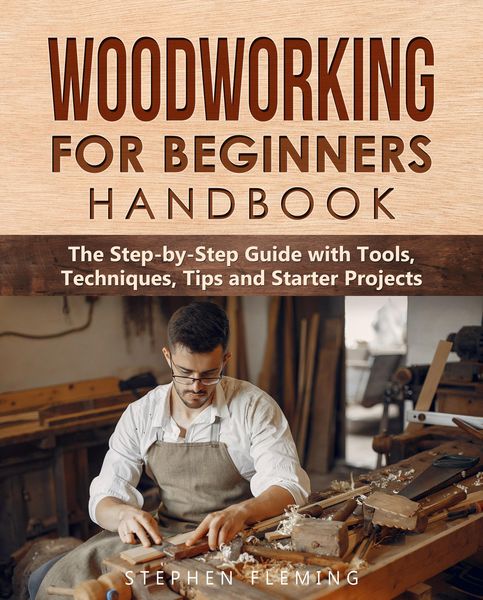 Produktbild: Woodworking for Beginners Handbook