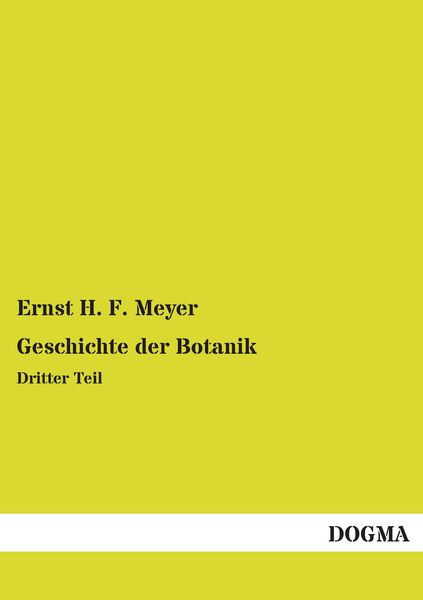 Produktbild: Geschichte der Botanik