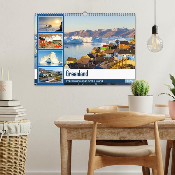 Produktbild: Greenland - Impressions of an Arctic Island (Wall Calendar 2026 DIN A3 landscape), CALVENDO 12 Month Wall Calendar