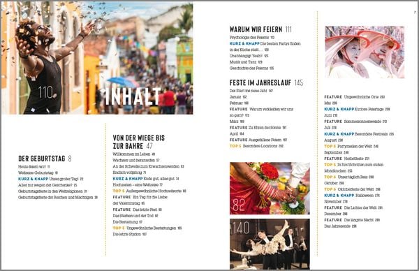 Produktbild: KUNTH Bildband Atlas des Feierns