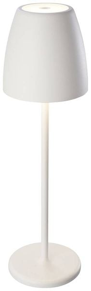 Megatron MT68051 TAVOLA LED-Außentischlampe 2W Warmweiß Weiß, Antik