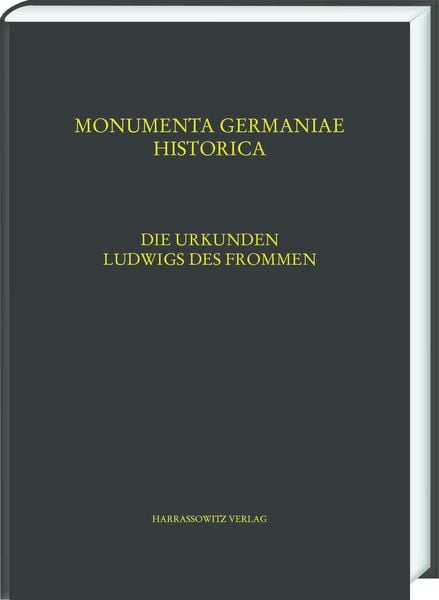 Produktbild: Die Urkunden Ludwigs des Frommen