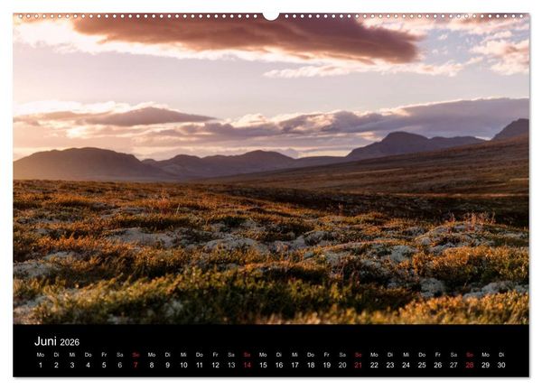 Produktbild: Norwegen - Alpine Landschaften (Wandkalender 2026 DIN A2 quer), CALVENDO Monatskalender