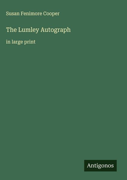 Produktbild: The Lumley Autograph