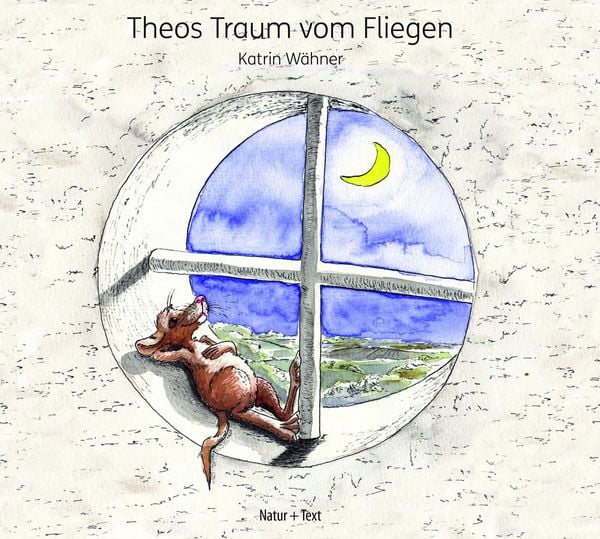 Theos Traum vom Fliegen, Gebundene Ausgabe von Katrin Wähner, Natur & Text, 978-3-942062-63-3