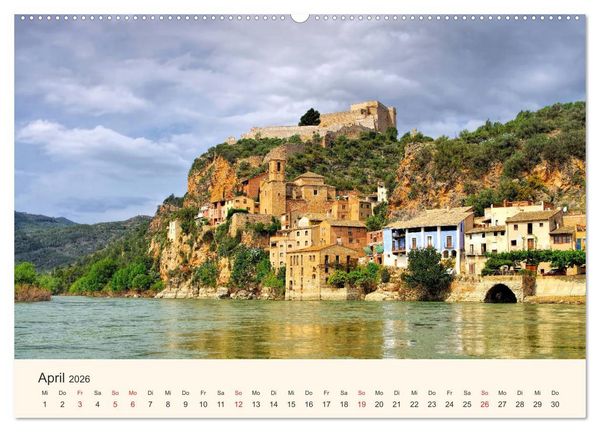 Produktbild: Costa Dorada - Die Goldene K&uuml;ste Spaniens (hochwertiger Premium Wandkalender 2026 DIN A2 quer), Kunstdruck in Hochglanz