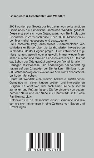 Produktbild: Geschichte & Geschichten aus Wandlitz