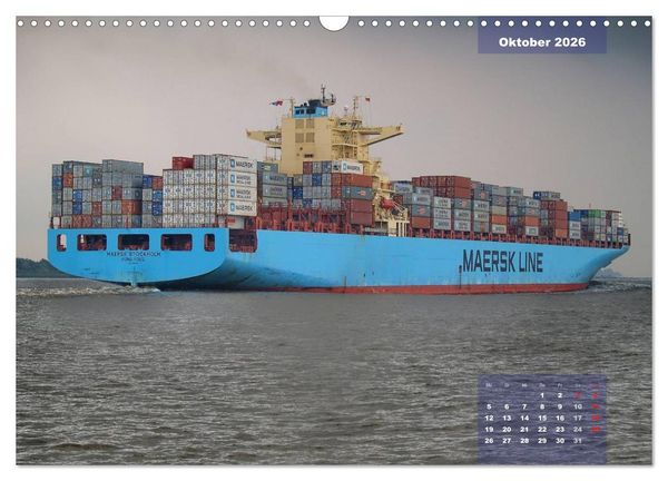 Produktbild: Faszination Seefahrt (Wandkalender 2026 DIN A3 quer), CALVENDO Monatskalender