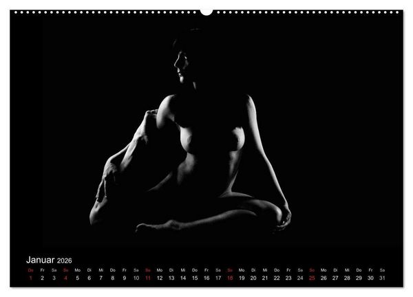 Produktbild: Kunstakt (Wandkalender 2026 DIN A2 quer), CALVENDO Monatskalender