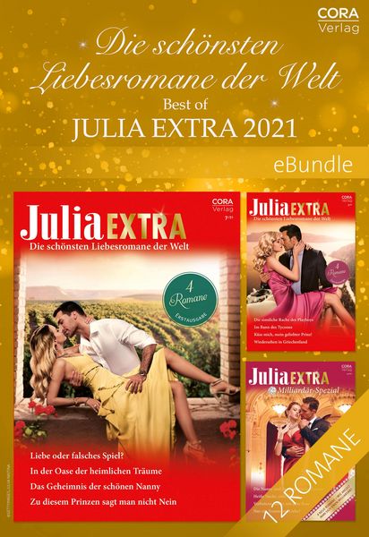 Produktbild: Die sch&ouml;nsten Liebesromane der Welt - Best of Julia Extra 2021