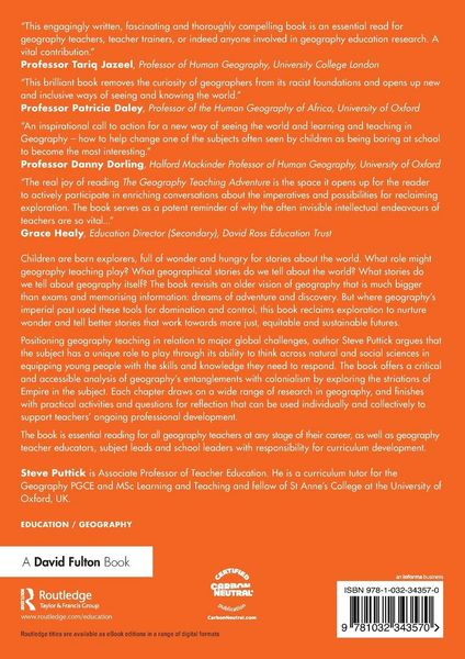 Produktbild: The Geography Teaching Adventure