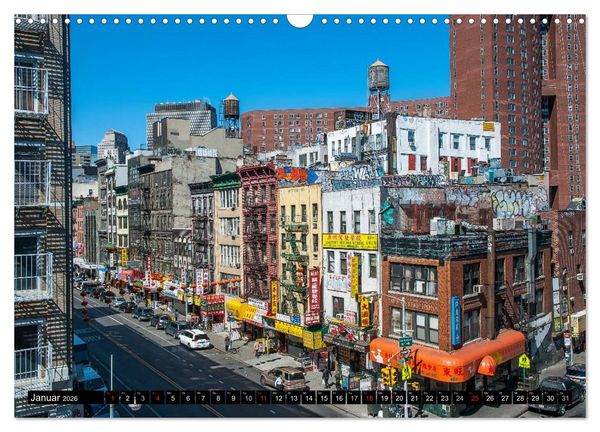Produktbild: New York City - Zwischen Hudson und East River (Wandkalender 2026 DIN A3 quer), CALVENDO Monatskalender
