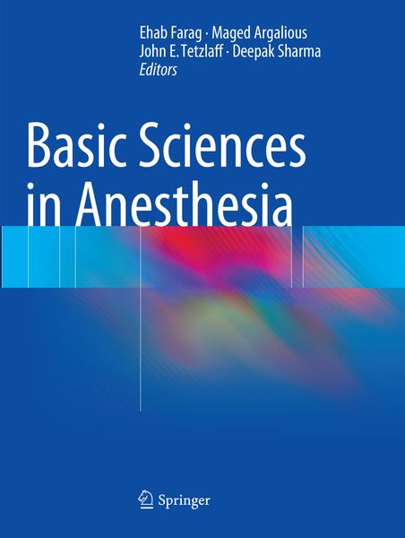 Produktbild: Basic Sciences in Anesthesia