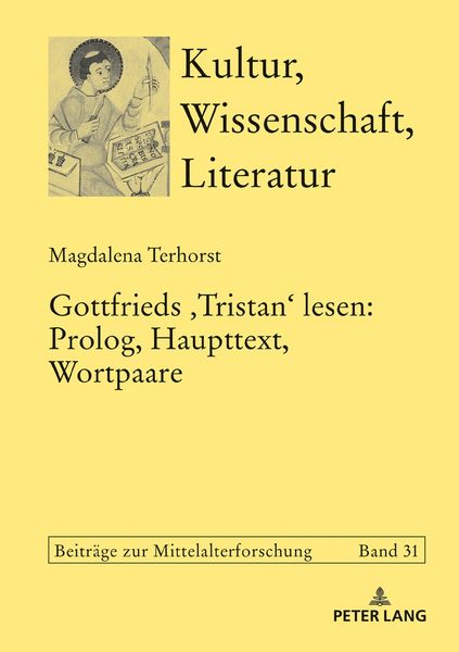 Produktbild: Gottfrieds &lsaquo;Tristan&rsaquo; lesen: Prolog, Haupttext, Wortpaare