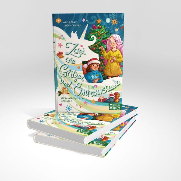 Zwei wie Glitzer und Einhornstaub – Weihnachtsglitzer überall!