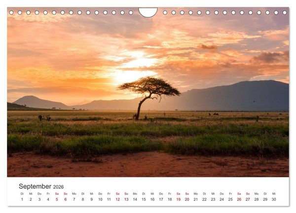 Produktbild: Kenia - Das wundervolle Land in Afrika. (Wandkalender 2026 DIN A4 quer), CALVENDO Monatskalender