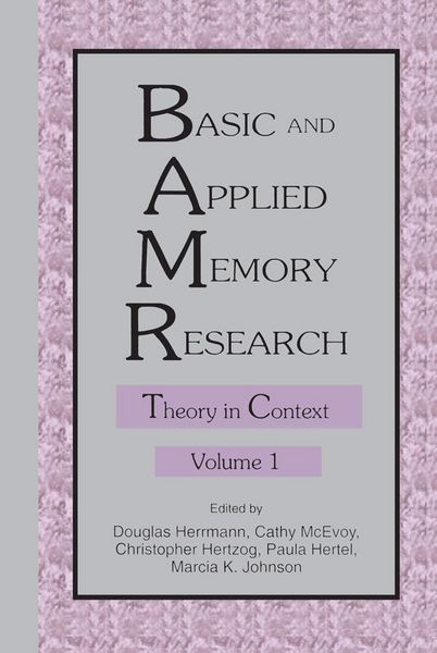 Produktbild: Basic and Applied Memory Research