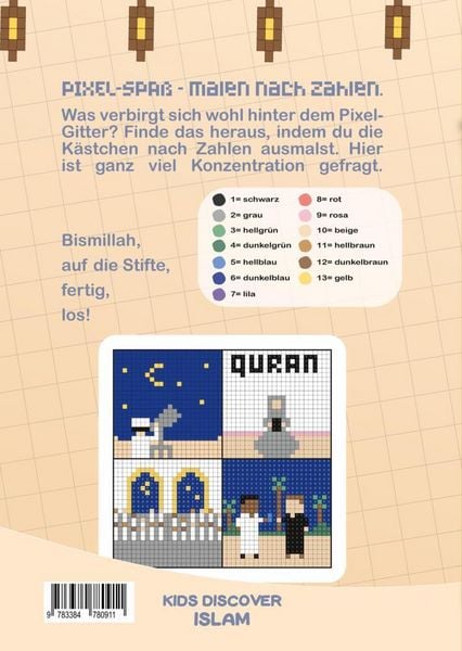 Produktbild: Pixel-Spa&szlig;: Pixelmalbuch - Ramadan Version