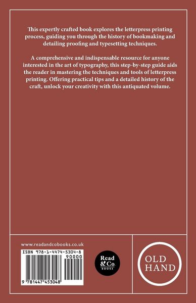 Produktbild: Proofing, Pressing, & Binding - A Guide to Letterpress Printing