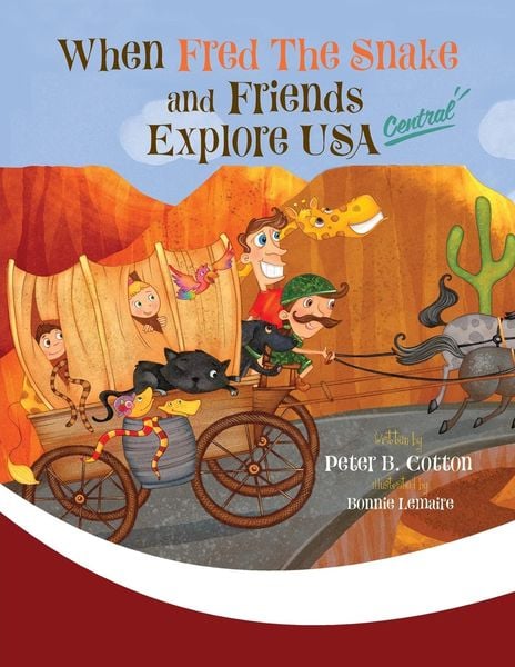 Produktbild: When Fred the Snake and Friends Explore USA Central