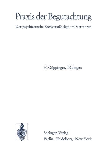 Produktbild: Praxis der Begutachtung