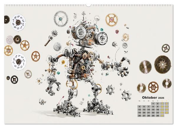 Produktbild: Der Uhrmacher des Unwahrscheinlichen (Wandkalender 2026 DIN A2 quer), CALVENDO Monatskalender