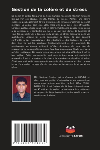 Produktbild: Gestion de la col&egrave;re et du stress