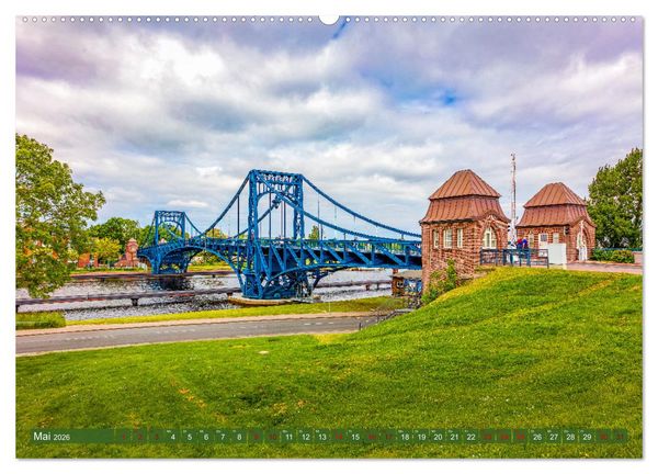 Produktbild: Wilhelmshaven - Bezaubernde Momente (hochwertiger Premium Wandkalender 2026 DIN A2 quer), Kunstdruck in Hochglanz