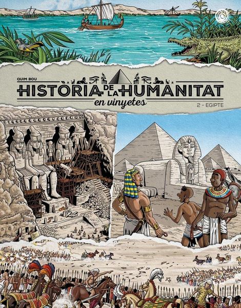 Produktbild: Hist&oacute;ria de la humanitat en vinyetes vol. 2. Egipte