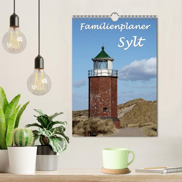 Produktbild: Familienplaner - Sylt (Wandkalender 2026 DIN A4 hoch), CALVENDO Monatskalender