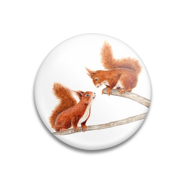 Produktbild: Dekomagnet Squirrel Romance