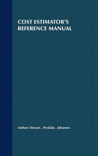Produktbild: Cost Estimator s Reference Manual 2e