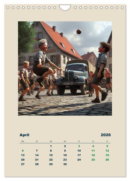 Produktbild: Gute alte Zeit der sechziger Jahre (Wandkalender 2026 DIN A4 hoch), CALVENDO Monatskalender