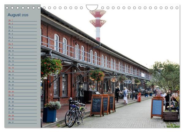 Produktbild: BREMERHAVEN - 2026 (Wandkalender 2026 DIN A4 quer), CALVENDO Monatskalender