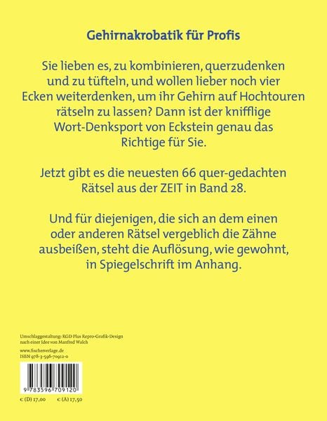 Produktbild: Eckstein - Um die Ecke gedacht 28