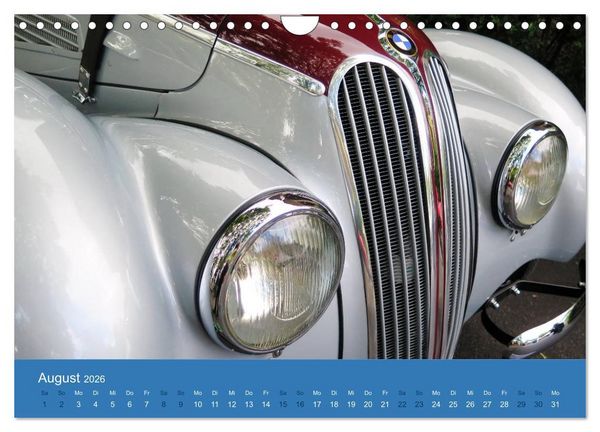 Produktbild: BMW Classics (Wandkalender 2026 DIN A4 quer), CALVENDO Monatskalender