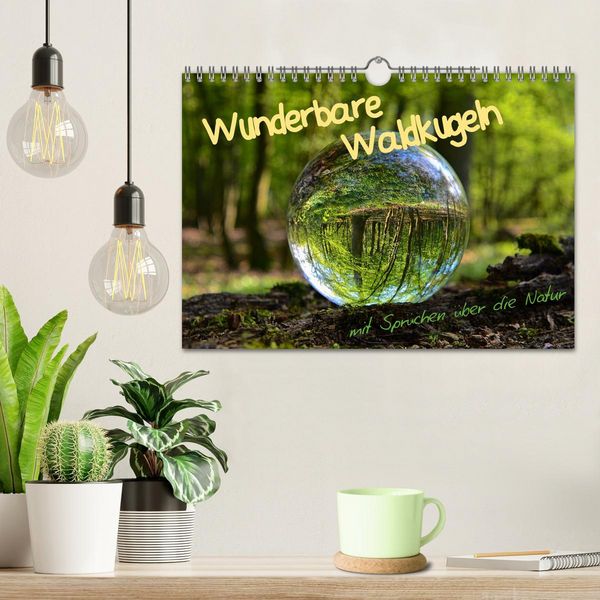 Produktbild: Wunderbare Waldkugeln (Wandkalender 2026 DIN A4 quer), CALVENDO Monatskalender